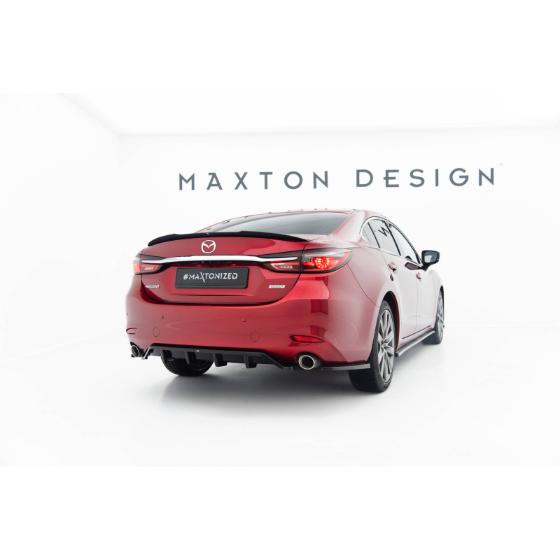 Splitter posteriore (con barre verticali) Mazda 6 berlina Mk3 Facelift (Cod. M-MA-6-3F2-RD1G+RD2G)