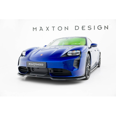 SPLITTER ANTERIORE Porsche Taycan Turbo S Mk1  (Cod. M-PO-TAY-1-TURBO-S-FD1G)