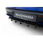 Splitter posteriore (con barre verticali) Porsche Taycan Turbo S Mk1  (Cod. M-PO-TAY-1-TURBO-S-RD1G+