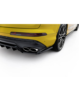 Splitter posteriore (con barre verticali) Audi SQ7 Mk2 (4M) Facelift  (Cod. M-AU-SQ7-2F-RD1G+RD2G)
