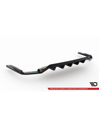 Splitter posteriore (con barre verticali) Audi SQ7 Mk2 (4M) Facelift  (Cod. M-AU-SQ7-2F-RD1G+RD2G)