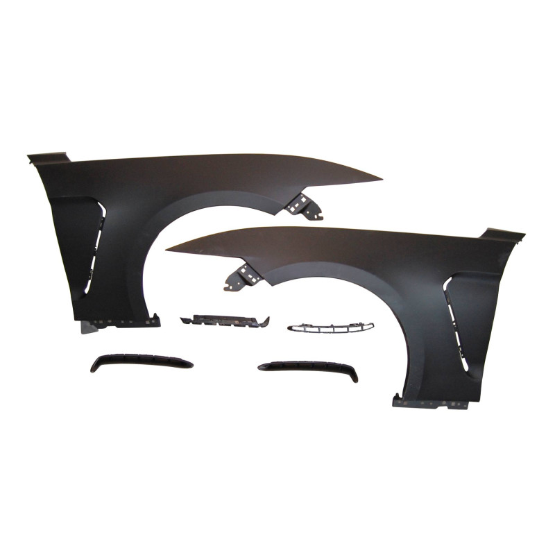 Parafanghi Anteriori Ford Mustang 2015-2017 look GT350 (Cod. E-TCF6219)
