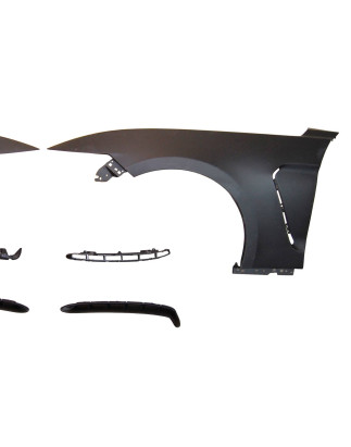 Parafanghi Anteriori Ford Mustang 2015-2017 look GT350 (Cod. E-TCF6219)