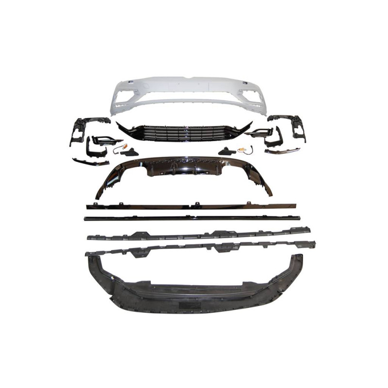 Kit estetico Volkswagen Golf 7.5 3/5P Facelift Look R20 ABS (Cod. E-TCW7054)