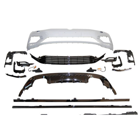 Kit estetico Volkswagen Golf 7.5 3/5P Facelift Look R20 ABS (Cod. E-TCW7054)