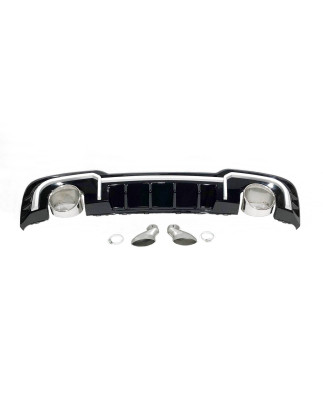 Diffusore Posteriore Audi A3 2016-2019 Sportback Sline Look RS3 (Cod. E-TCA2016)