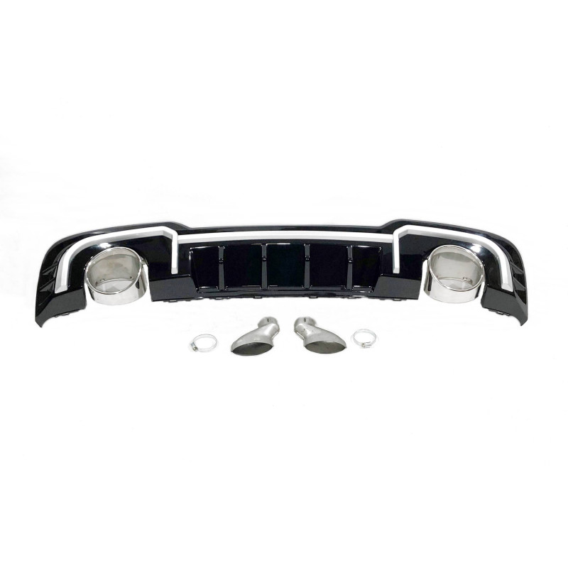 Diffusore Posteriore Audi A3 2016-2019 Sportback Sline Look RS3 (Cod. E-TCA2016)
