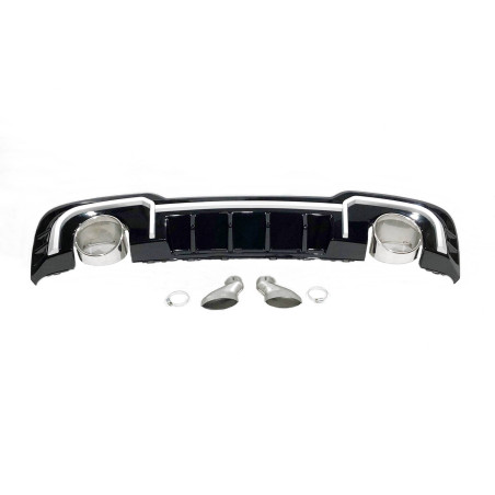 Diffusore Posteriore Audi A3 2016-2019 Sportback Sline Look RS3 (Cod. E-TCA2016)