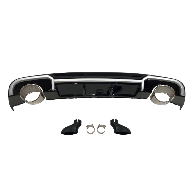 Diffusore Posteriore Audi A3 2016-2019 4 Portes Look RS3 (Cod. E-TCA2015)