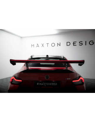 Spoiler in carbonio  + LED BMW M2 G87 (Cod. M-CF-BM-M2-G87-WING5-INT-245-P+LED)