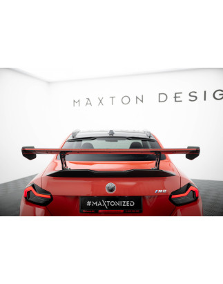 Spoiler in carbonio  + LED BMW M2 G87 (Cod. M-CF-BM-M2-G87-WING5-INT-245-P+LED)