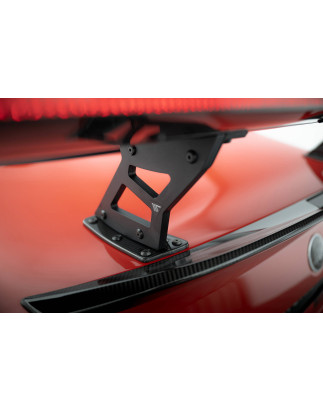 Spoiler in carbonio  + LED BMW M2 G87 (Cod. M-CF-BM-M2-G87-WING5-INT-245-P+LED)