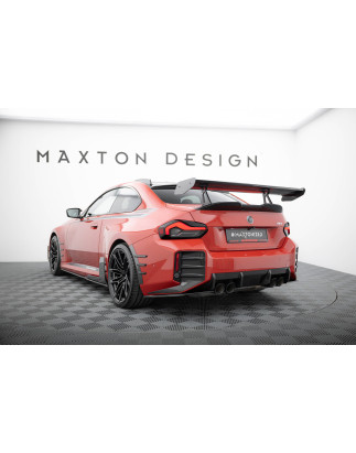 Spoiler in carbonio con supporto superiore  BMW M2 G87 (Cod. M-CF-BM-M2-G87-WING5-UPP-245-P)