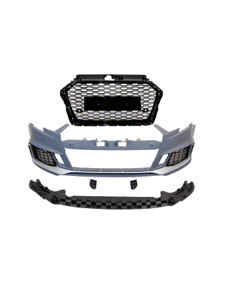 Paraurti Anteriori Audi A3 2016-2019 4 Portes / Cabriolet Look RS3 (Cod. E-TCA2021)