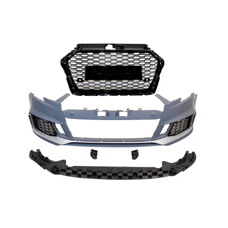Paraurti Anteriori Audi A3 2016-2019 4 Portes / Cabriolet Look RS3 (Cod. E-TCA2021)