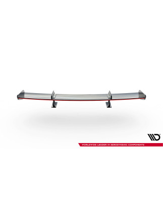 Spoiler in carbonio con supporto superiore + LED BMW M2 G87 (Cod. M-CF-BM-M2-G87-WING5-UPP-245-P+LED
