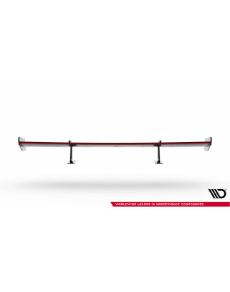 Spoiler in carbonio con supporto superiore + LED BMW M2 G87 (Cod. M-CF-BM-M2-G87-WING5-UPP-245-P+LED