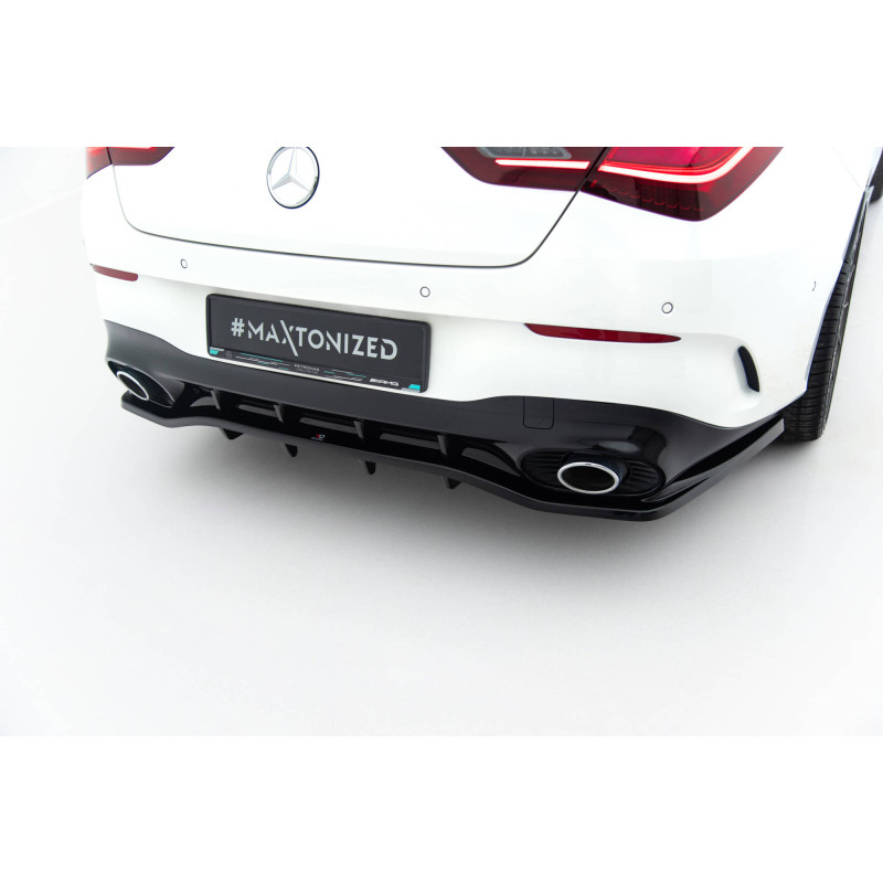 Splitter posteriore (con barre verticali) Mercedes-AMG CLA 35  / 45  Coupe / Shooting Brake C118 Fac