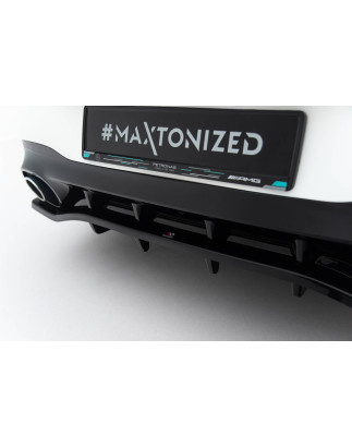 Splitter posteriore (con barre verticali) Mercedes-AMG CLA 35  / 45  Coupe / Shooting Brake C118 Fac