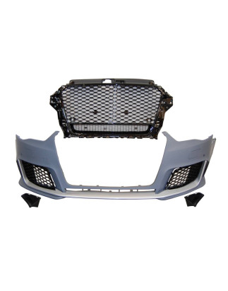 Paraurti Anteriori Audi A3 2013-2015 4 Portes / Cabriolet Look RS3 (Cod. E-TCA2020)