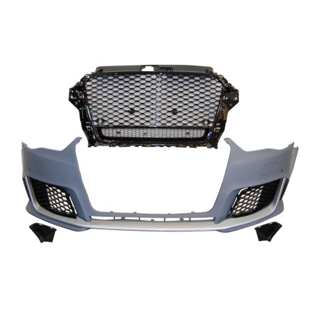 Paraurti Anteriori Audi A3 2013-2015 4 Portes / Cabriolet Look RS3 (Cod. E-TCA2020)