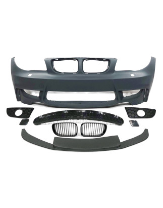 Paraurti Anteriori BMW E82 / E88 / E87 / E81 Look M1 Spoiler Anteriore (Cod. E-TCB622182M1)