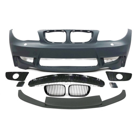 Paraurti Anteriori BMW E82 / E88 / E87 / E81 Look M1 Spoiler Anteriore (Cod. E-TCB622182M1)