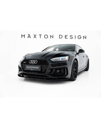 SPLITTER ANTERIORE street pro Audi RS5 Coupe / Sportback F5 (Cod. M-AURS52SBCNC-FD1B)