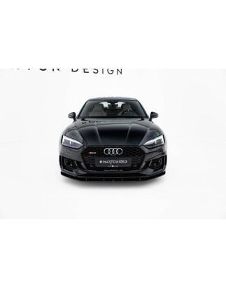 SPLITTER ANTERIORE street pro Audi RS5 Coupe / Sportback F5 (Cod. M-AURS52SBCNC-FD1B)