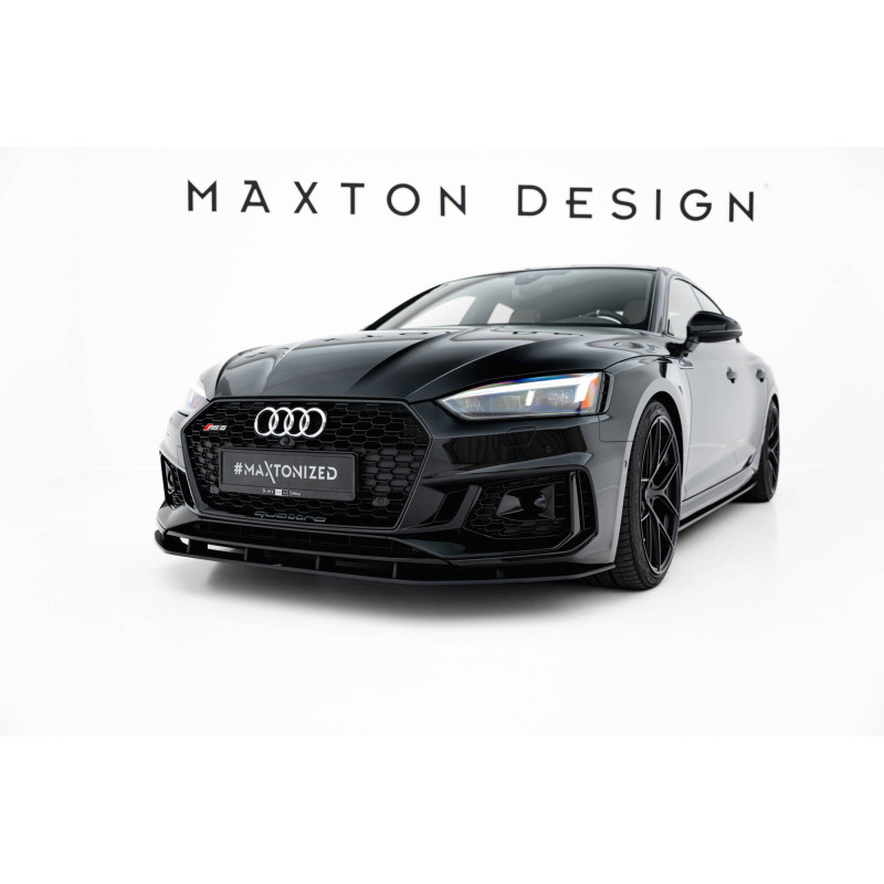 SPLITTER ANTERIORE street pro Audi RS5 Coupe / Sportback F5 (Cod. M-AURS52SBCNC-FD1BRB)