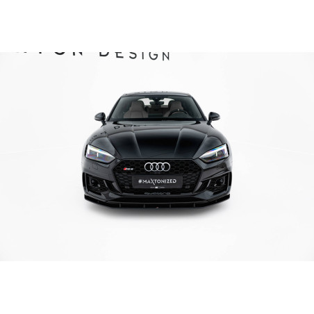 SPLITTER ANTERIORE street pro Audi RS5 Coupe / Sportback F5 (Cod. M-AURS52SBCNC-FD1BRB)