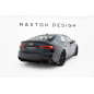 Splitters posteriori laterali Street Pro + Flaps Audi RS5 Coupe / Sportback F5 (Cod. M-AURS52SBCNC-R