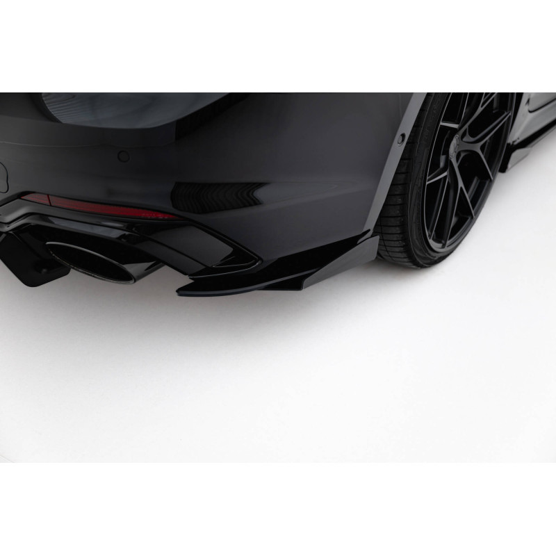 Splitters posteriori laterali Street Pro + Flaps Audi RS5 Coupe / Sportback F5 (Cod. M-AURS52SBCNC-R