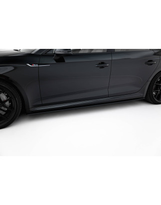 Diffusori minigonne street pro Audi RS5 Sportback F5 (Cod. M-AURS52SBCNC-SD1BRB)
