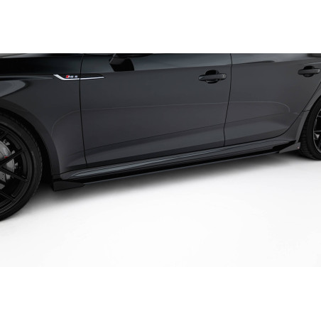 Diffusori minigonne street pro + Flaps Audi RS5 Sportback F5 (Cod. M-AURS52SBCNC-SD1B+SF1G)