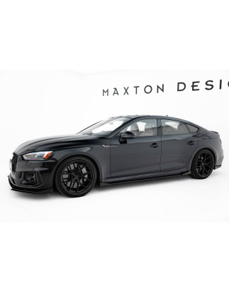 Diffusori minigonne street pro + Flaps Audi RS5 Sportback F5 (Cod. M-AURS52SBCNC-SD1B+SF1G)