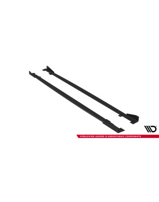 Diffusori minigonne street pro + Flaps Audi RS5 Sportback F5 (Cod. M-AURS52SBCNC-SD1B+SF1G)