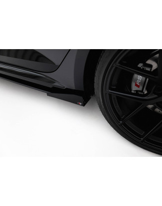 Diffusori minigonne street pro + Flaps Audi RS5 Sportback F5 (Cod. M-AURS52SBCNC-SD1BRB+SF1G)
