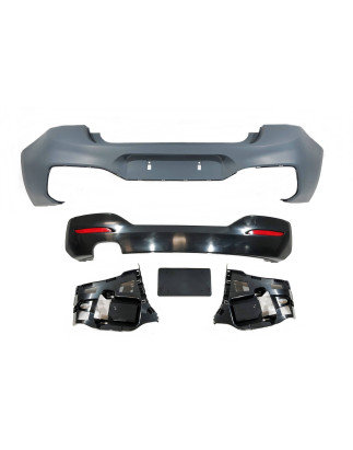 Paraurti Posteriore BMW F20 /F21 LCI 15-18 look M-Tech 1 Uscita Semplici (Cod. E-TCBF216)