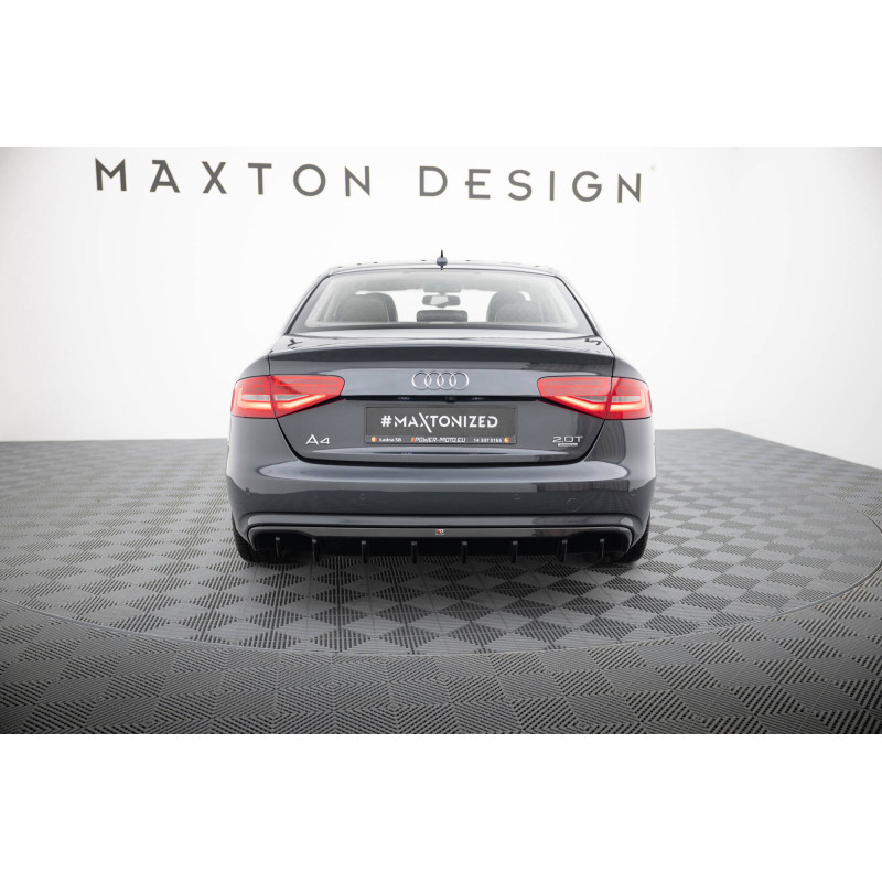 Sottoparaurti posteriore Audi A4 B8 Facelift (Version without scaricos) (Cod. M-AU-A4-B8F-RS1G)