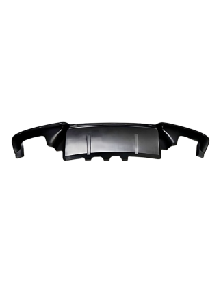Diffusore Posteriore BMW F10  / F11 10-16 2 Scarico Look M5 (Cod. E-TCBF346)
