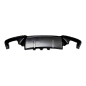 Diffusore Posteriore BMW F10  / F11 10-16 2 Scarico Look M5 (Cod. E-TCBF346)