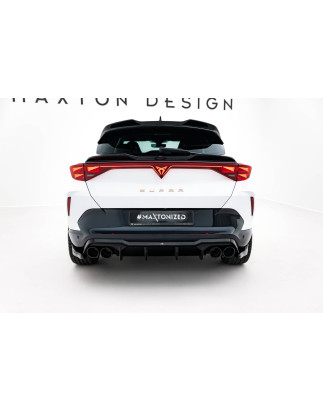 Sottoparaurti posteriore V.3 + scarico Ends Imitation Cupra Formentor Mk1 Facelift (Cod. M-CU-FO-1-R