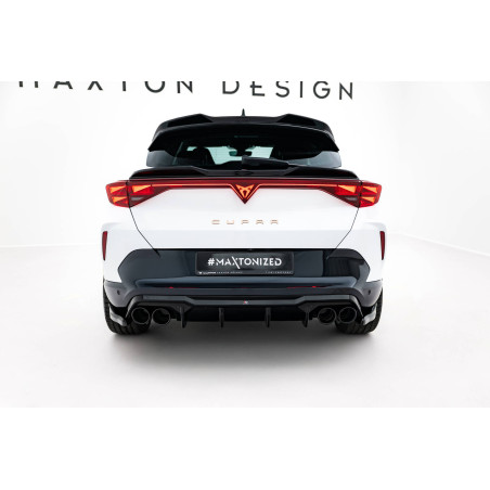 Sottoparaurti posteriore V.3 + scarico Ends Imitation Cupra Formentor Mk1 Facelift (Cod. M-CU-FO-1-R