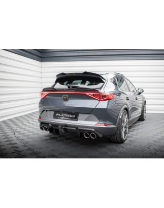 Sottoparaurti posteriore V.3 + scarico Ends Imitation Cupra Formentor Mk1 Facelift (Cod. M-CU-FO-1-R