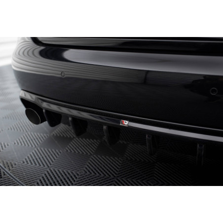 Sottoparaurti posteriore Audi A4 B8 (Version with single scaricos on two sides) (Cod. M-AU-A4-B8-RS1