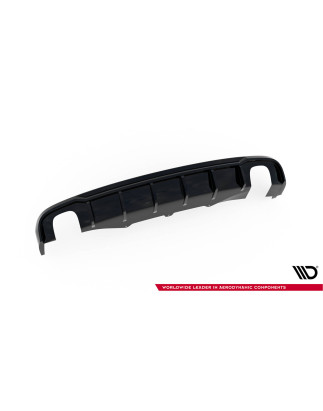 Sottoparaurti posteriore Audi A4 B8 (Version with single scaricos on two sides) (Cod. M-AU-A4-B8-RS1