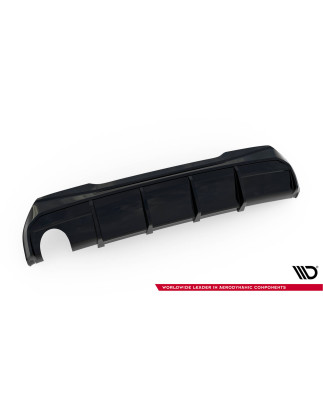 Sottoparaurti posteriore V.3 BMW 1 M-Pack / 128ti F40 (Version with single scarico tips on one side)