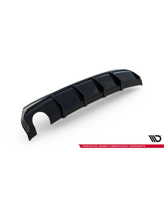 Sottoparaurti posteriore V.3 BMW 1 M-Pack / 128ti F40 (Version with single scarico tips on one side)