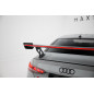 Spoiler in carbonio  V.1 + LED Audi A5 / A5 S-Line / S5 / RS5 Coupe F5 / F5 Facelift (Cod. M-CF-AU-S
